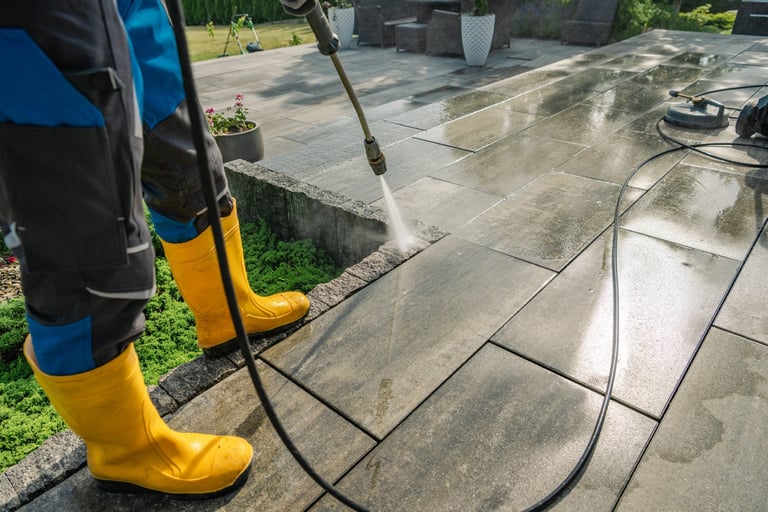 Professional deck cleaning and restoration service
